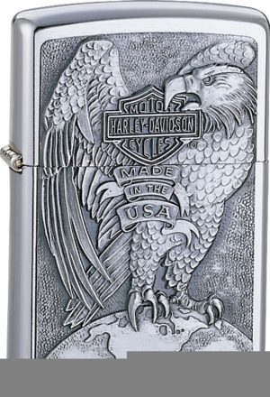 Zippo Harley Eagle & Globe
