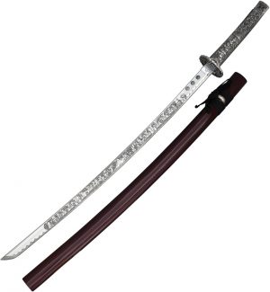 Art Gladius Katana Silver Engraved (28.5″)