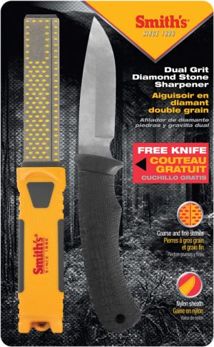 Smith’s Sharpeners Fixed Blade Sharpener Combo (3.5″)