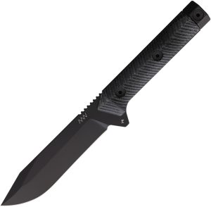 Acta Non Verba Knives M73 Kontos Fixed Blade Black (5.25″)