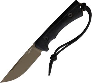 Acta Non Verba Knives P200 Fixed Blade Coy/Blk (4.13″)