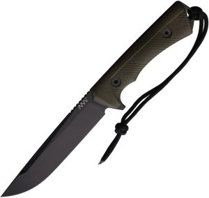 Acta Non Verba Knives P300 Fixed Blade Blk/OD (5.13″)