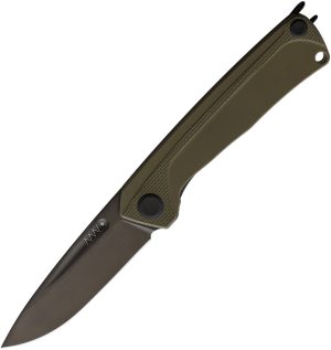 Acta Non Verba Knives Z200 Linerlock Olive DLC (3.75″)