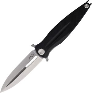 Acta Non Verba Knives Z400 Linerlock Black (4″)