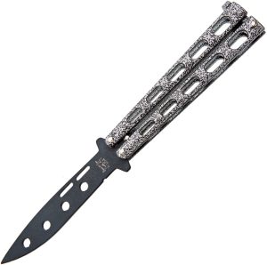 Bear & Son Butterfly Silver Powder Coat (3.38″)