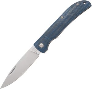 Bear & Son Slip Joint Blue Jean Micarta (3.5″)