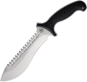 Begg Knives Bolo Fixed Blade Black/Satin (8″)