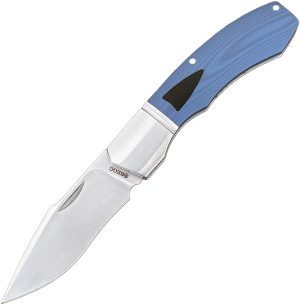 Begg Knives Recurve Slip Joint Blue G10 (2.88″)