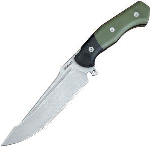 Begg Knives Alligator Fixed Blade Green (6.38″)
