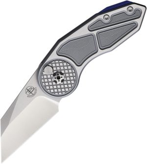 Begg Knives Micro Burst Button Lock Gray (2.25″)