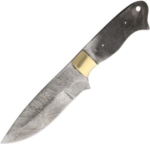 Knifemaking Knife Blade Damascus Drop (5″)