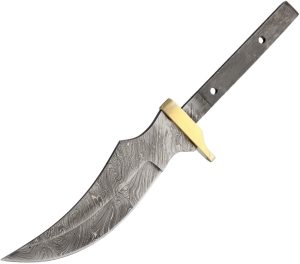 Knifemaking Knife Blade Damascus Upswept (5.5″)