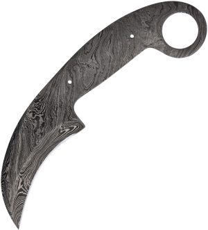 Knifemaking Karambit Knife Blade Damascus (3.25″)