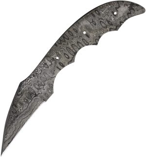 Knifemaking Damascus Knife Blade (3.5″)