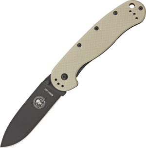 BRK Designed by ESEE Avispa Desert Tan Black (3.5″)