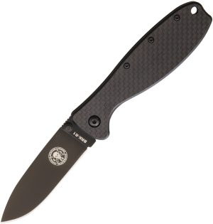 BRK Designed by ESEE Zancudo Framelock CF/Blk D2 (3″)