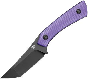 Bestech Knives STEP Fixed Blade Purple (3.19″)