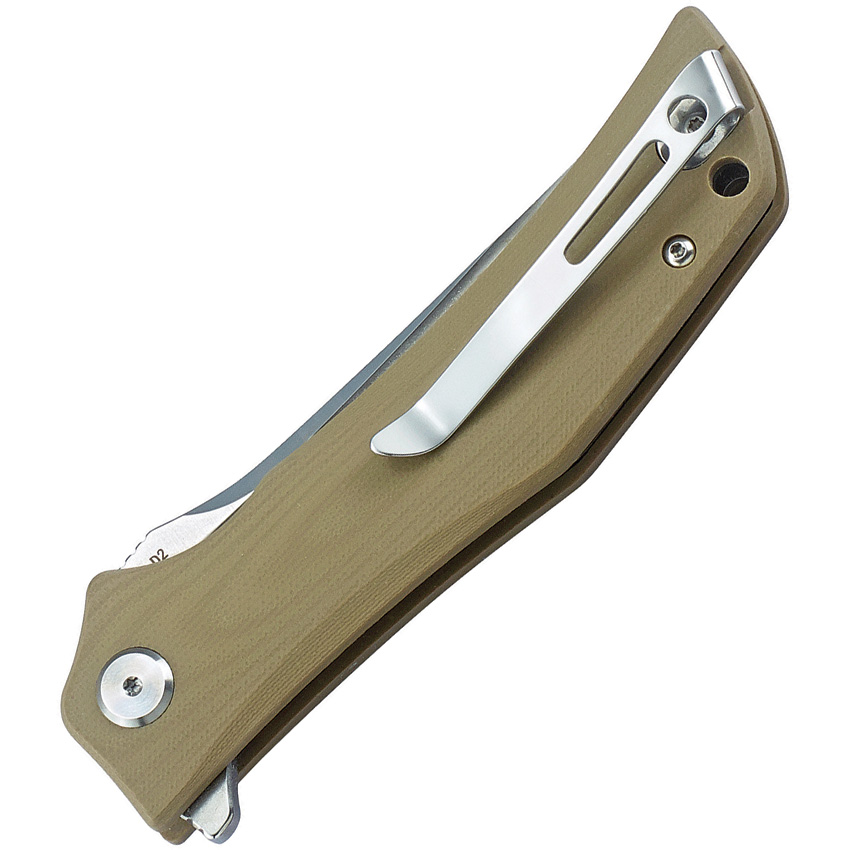 Bestech Scimitar Linerlock Knife Tan (3.75&Quot;) Bestech Scimitar Linerlock Knife Tan (3.75")
