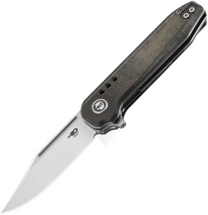 Bestech Knives Syntax Linerlock Green Micarta (2.88″)