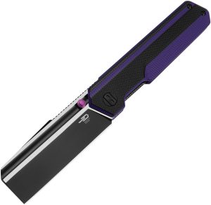 Bestech Knives Tardis Linerlock Black/Purple (3.13″)