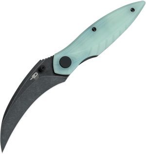 Bestech Knives Mantidae Linerlock Jade (3″)