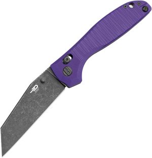 Bestech Knives Liger Bar Lock Purple (3.63″)
