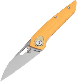 Bestech Knives VK-Void Linerlock M-Cut Yel (2.88″)