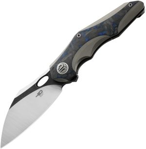 Bestech Knives Nogard Framelock Ti CF (3.38″)