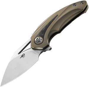 Bestech Knives Nuke Framelock Bronze (2.63″)