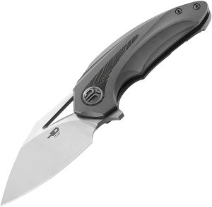 Bestech Knives Nuke Framelock Dark Gray (2.63″)