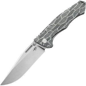 Bestech Knives Keen II Framelock Black/White (4.13″)