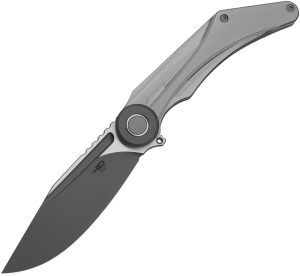 Bestech Knives Seraph Framelock Ti Gray (3.63″)