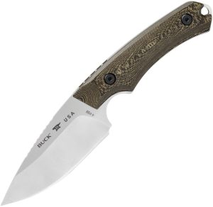 Buck Alpha Hunter Richlite (3.63″)
