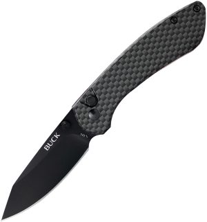 Buck Mini Sovereign Button Lock CF (2.63″)