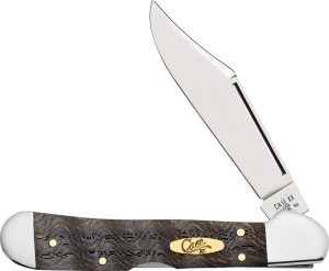Case Cutlery Mini Copperlock Curly Oak