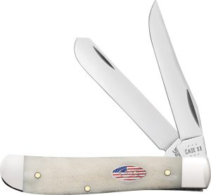 Case Cutlery Mini Trapper Natural Bone