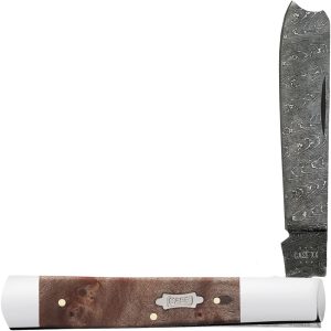 Case Cutlery Razor Damascus Maple