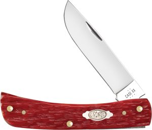 Case Cutlery Sod Buster Jr Dark Red Bone
