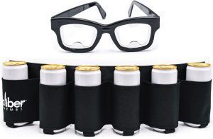 Caliber Gourmet Glasses Bottle OpenerBeer Belt