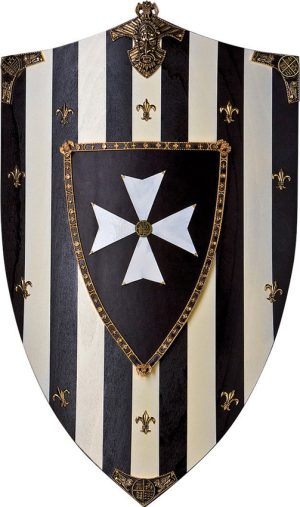 Art Gladius Hospitaliers Wooden Shield