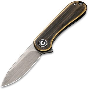 Civivi Mini Elementum Framelock Brass (1.88″)