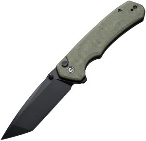 Civivi Brazen Button Lock OD (3.5″)