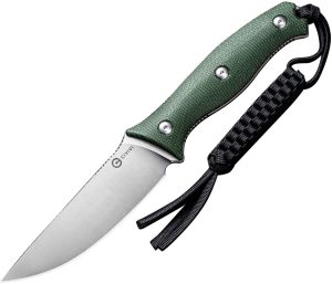 Civivi Stormridge Fixed Blade Green (4″)