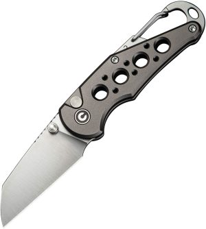 Civivi Pragma Button Lock Gray (2.25″)
