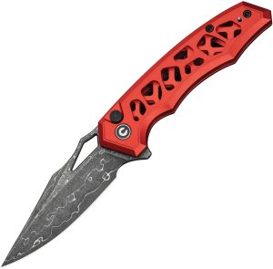 Civivi Anaaki Button Lock Red (3″)