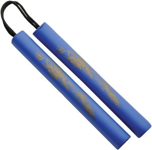 China Made Foam Nunchucks Blue