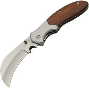China Made Hawkbill Linerlock Wood (3.25″)
