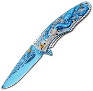Rite Edge Mermaid Linerlock Blue A/O (3.5″)