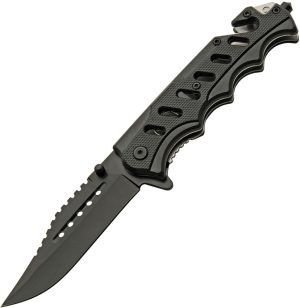 Rite Edge Tactical Linerlock A/O Black (3.75″)