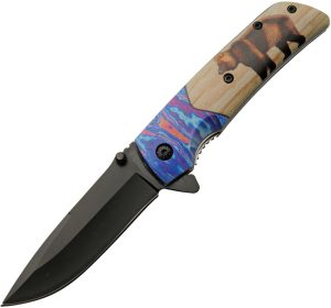 Rite Edge Voodoo Linerlock Bear A/O (3.5″)